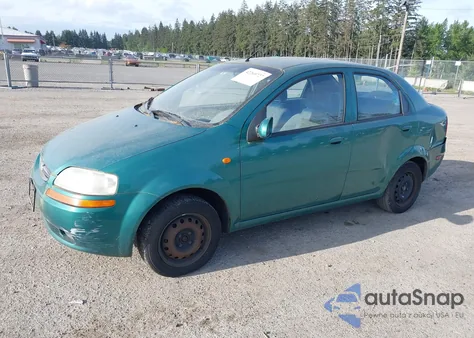2004 Chevrolet Aveo from USA, damaged, VIN KL1TD52684B120971